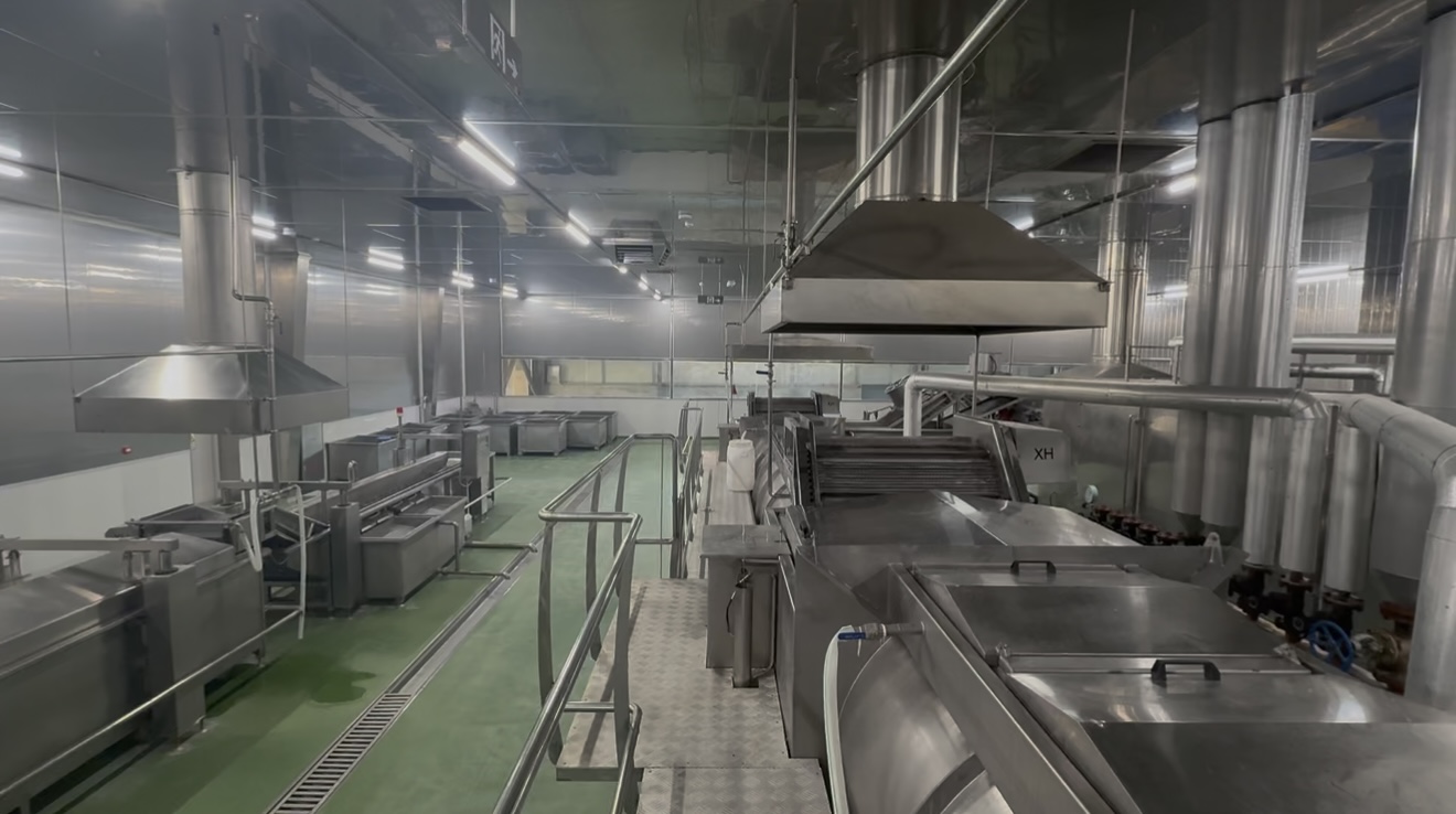 Étude de cas réussie du projet de pommes de terre frites de Yantai Weizhiwu